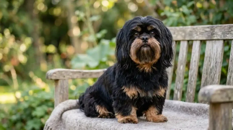 Black and Tan Shih Tzu